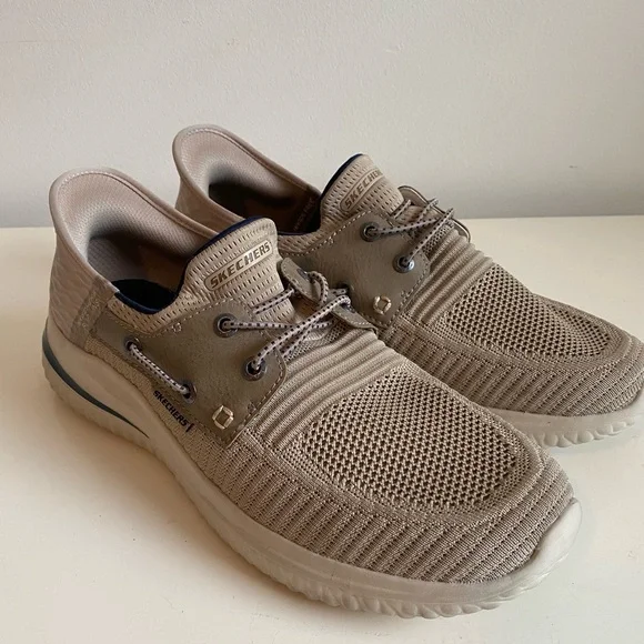 Skechers | Shoes | Skechers Mens Tan Skipins Casual Shoes  display picture 1
